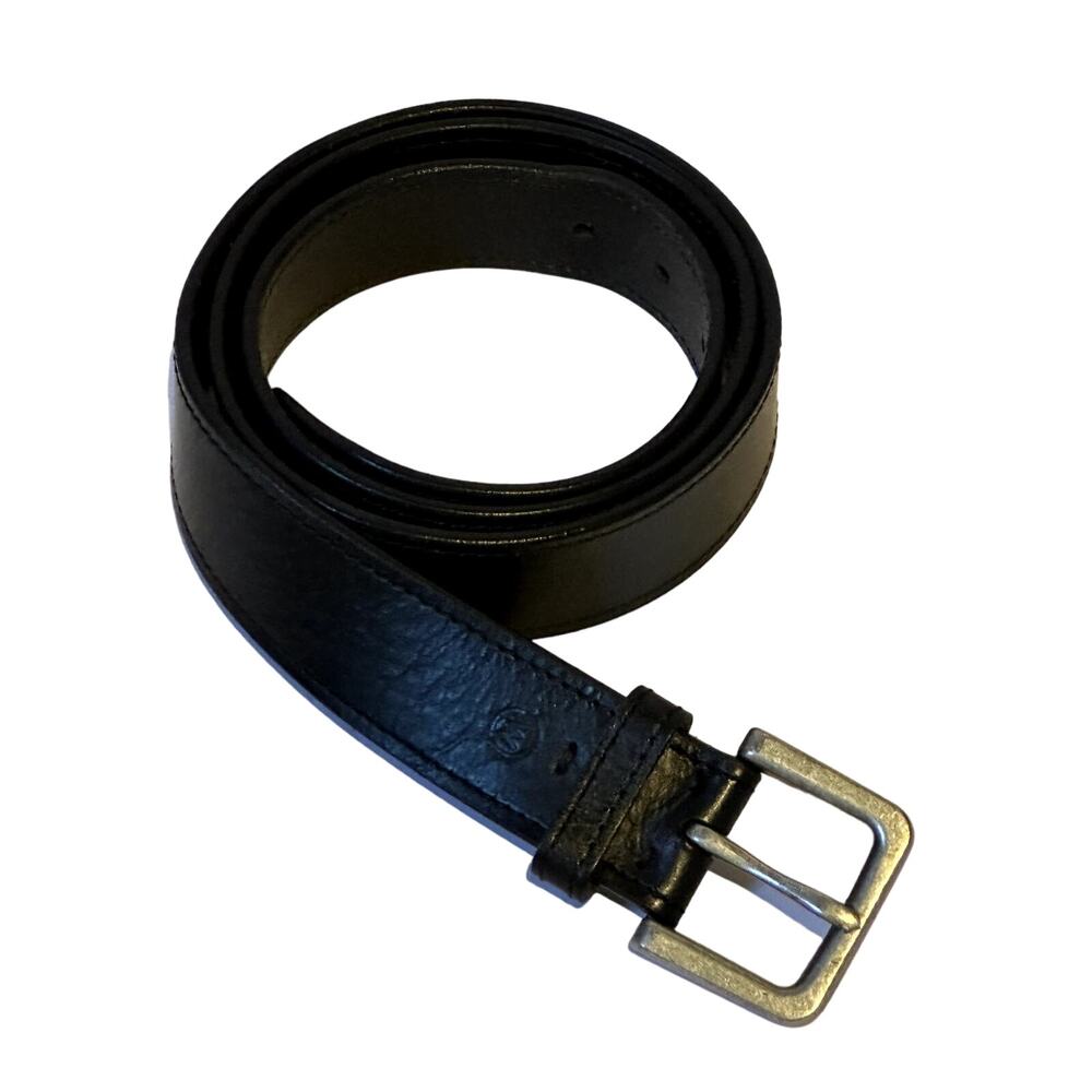 Wrangler Men's Black Leather Western Belt 44" Cowboy Rodeo Ranch Workwear